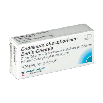 Codeinphosphat Tabletten ohne Rezept bestellen mit 30 Milligramm kein Retard Schmerzmittel billiger kaufen ohne Rezept