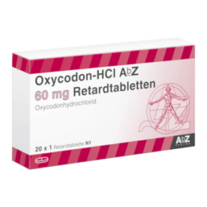 Oxycodon ohne Rezept bestellen 60mg Retardtabletten AbZ billger kaufen versandsapotheke europa