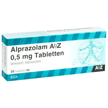 Alprazolam ohne Rezept bestellen 0,5 mg Tabletten direkt kaufen
